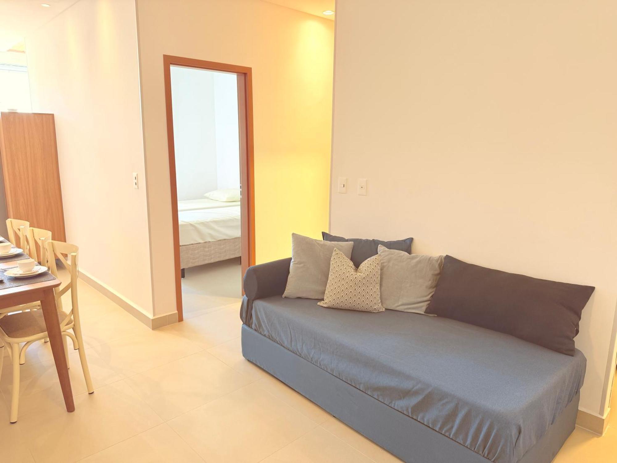 Toninhas 4 Min A Pe Ate A Praia, Piscina, Churrasqueira E Ar Condicionado Apartamento *